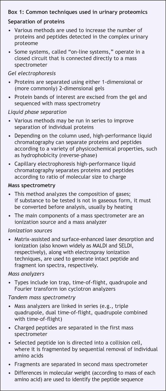Urine proteomics: the present and future of measuring urinary protein ...