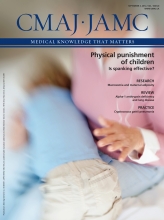 Canadian Medical Association Journal: 184 (12)