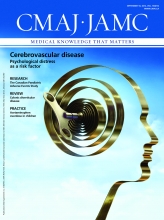 Canadian Medical Association Journal: 184 (13)
