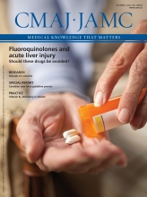 Canadian Medical Association Journal: 184 (14)