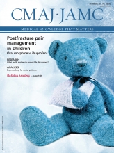 Canadian Medical Association Journal: 186 (18)