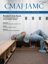 Canadian Medical Association Journal: 187 (5)
