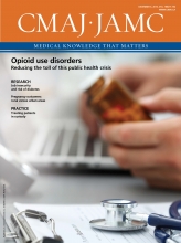 Canadian Medical Association Journal: 188 (17-18)
